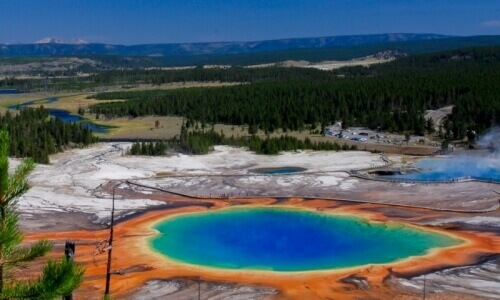 Grand Prismatic Spring - Yellowstone National Park, Wyoming