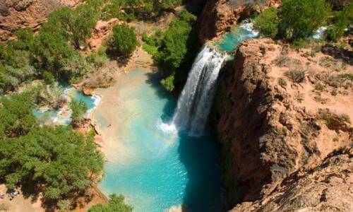 Mooney Falls, Havasupai, Grand Canyon