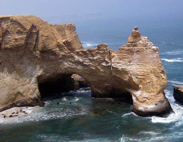 Paracas cliffs, Ica, Peru