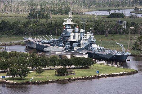 USS North Carolina Battleship