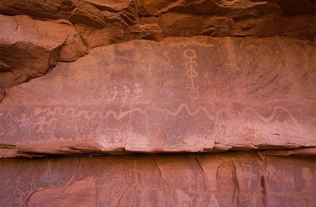 Petroglyph Canyon, Zion National Park
