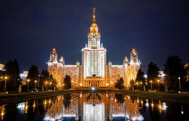 Main Building, Moscow State University, Russia