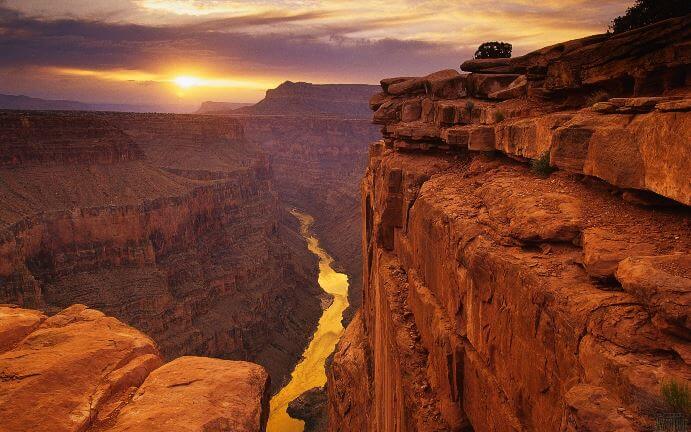 Sunset-in-Grand-Canyon-Arizona